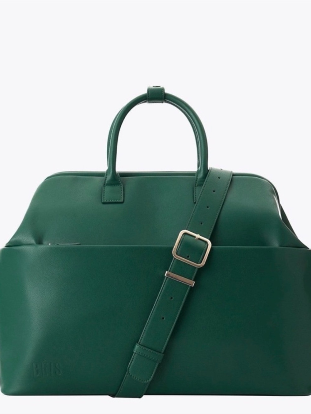 BÉIS x Wicked Weekender Bag Wicked Green Emerald NWT Limited Edition